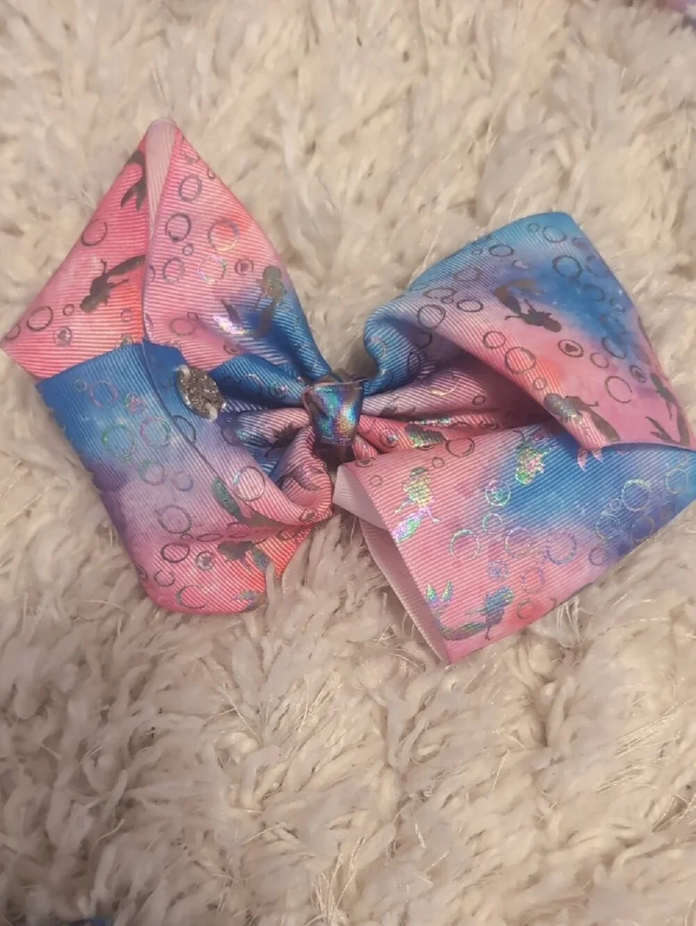 Kids Jojo Siwa Rainbow & Pattern Hair Bow Set - Multicolor